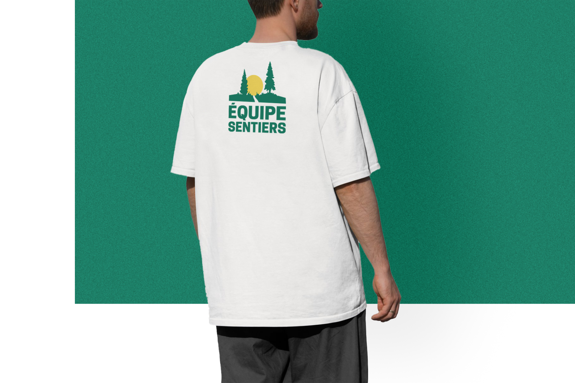 Corporation d'aménagement des espaces verts de Rimouski - Simulation d'un t-shirt 