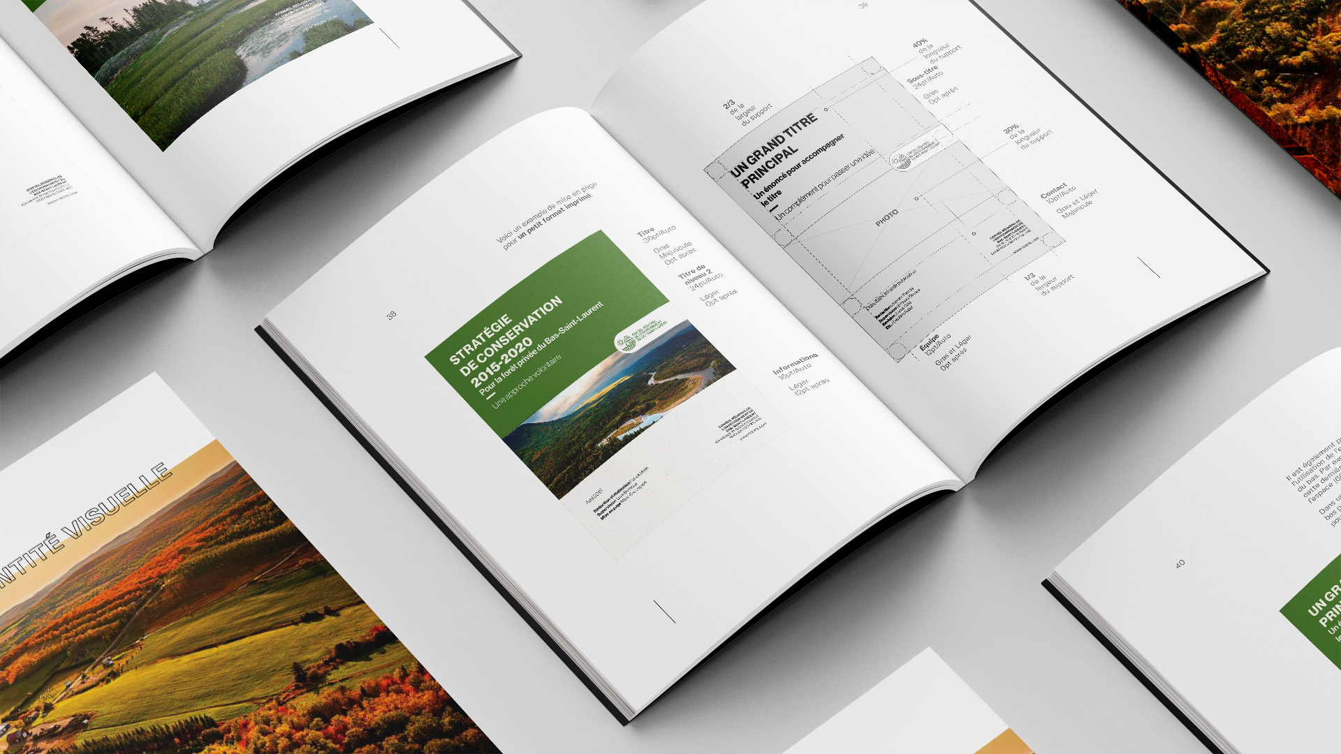 Corporation d'aménagement des espaces verts de Rimouski - Guide d'identité de marque