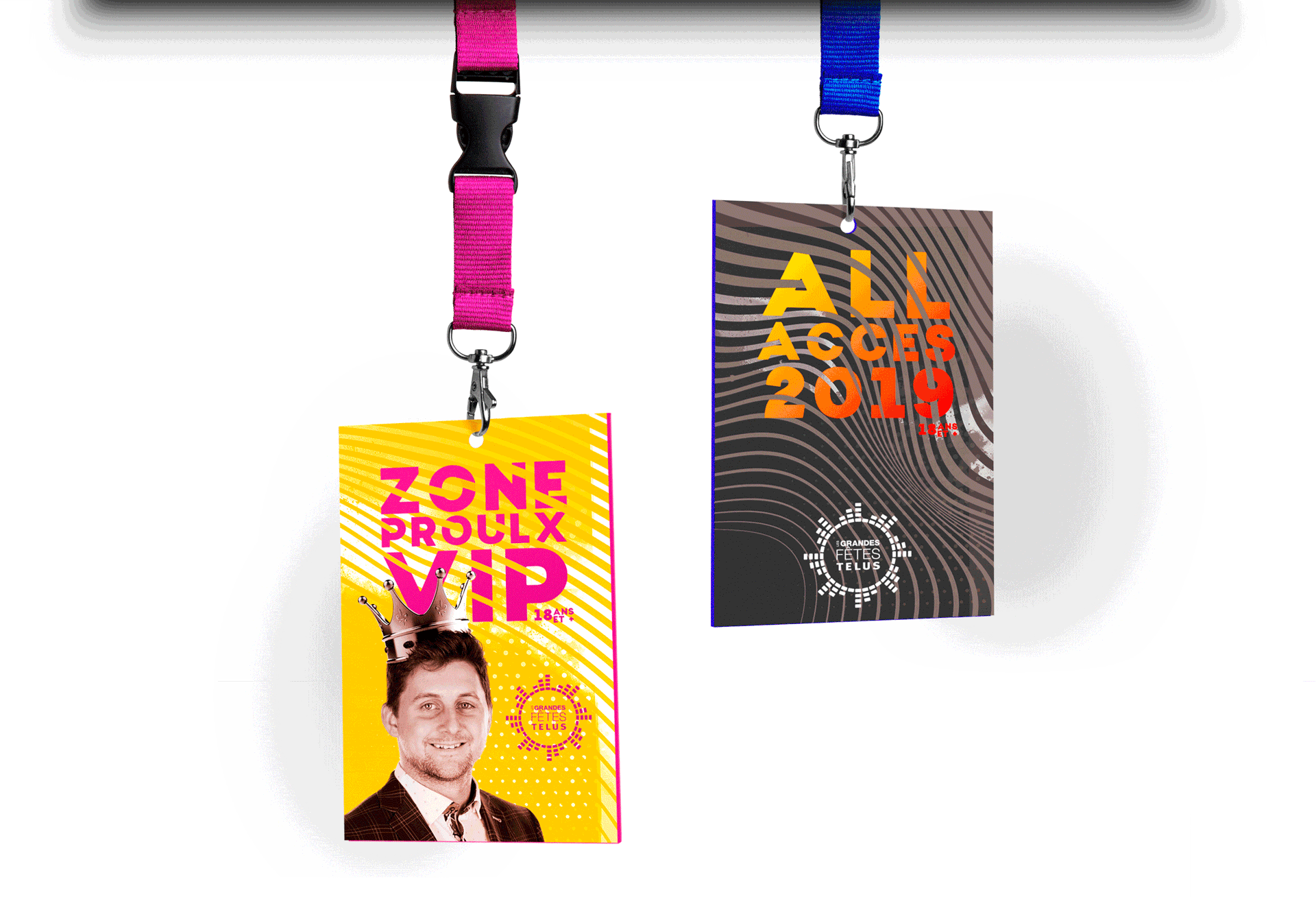 Les Grandes fêtes TELUS - Cartes d'accès