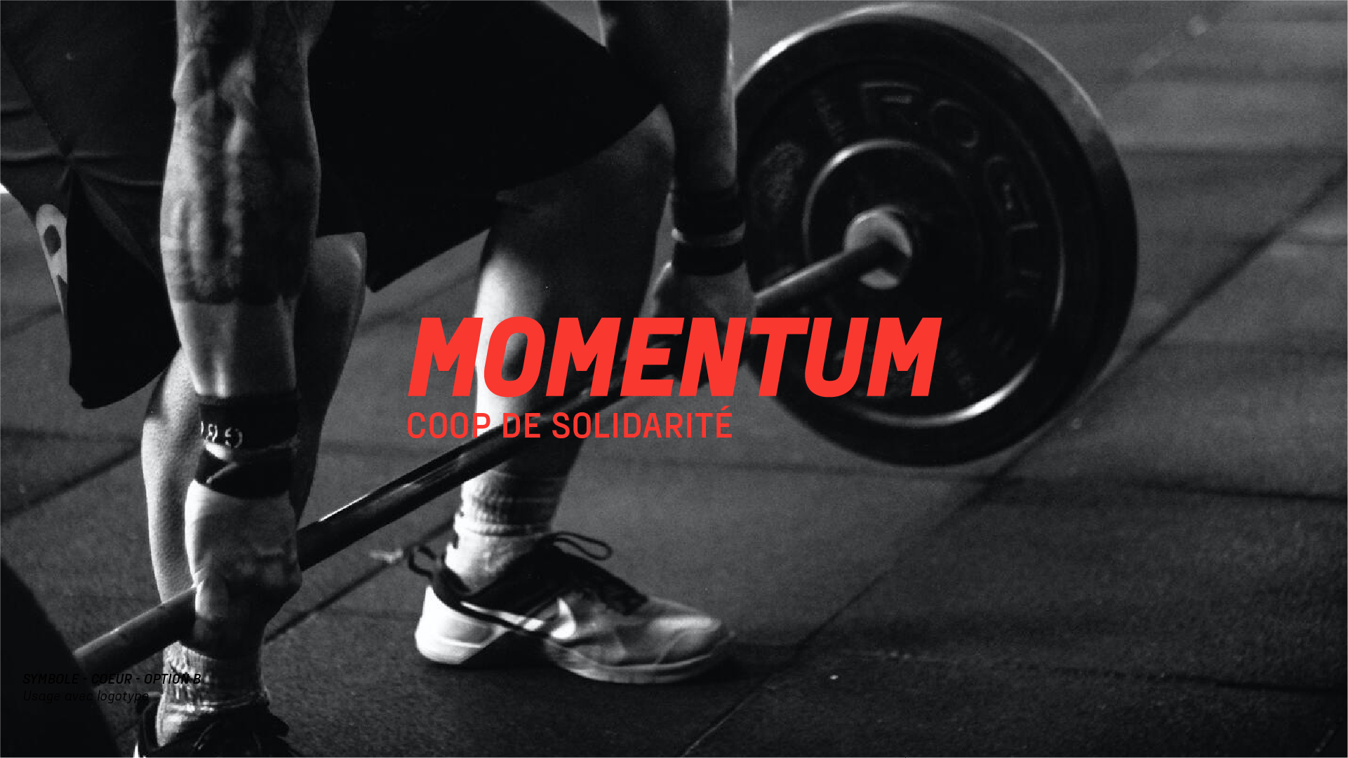 Photo couverture refonte de l'identité visuelle de la Coop de solidatiré Momentum de Rimouski