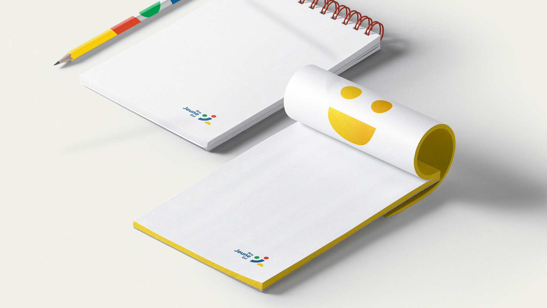 Photo couverture refonte de l'identité visuelle de Pro Jeune Est