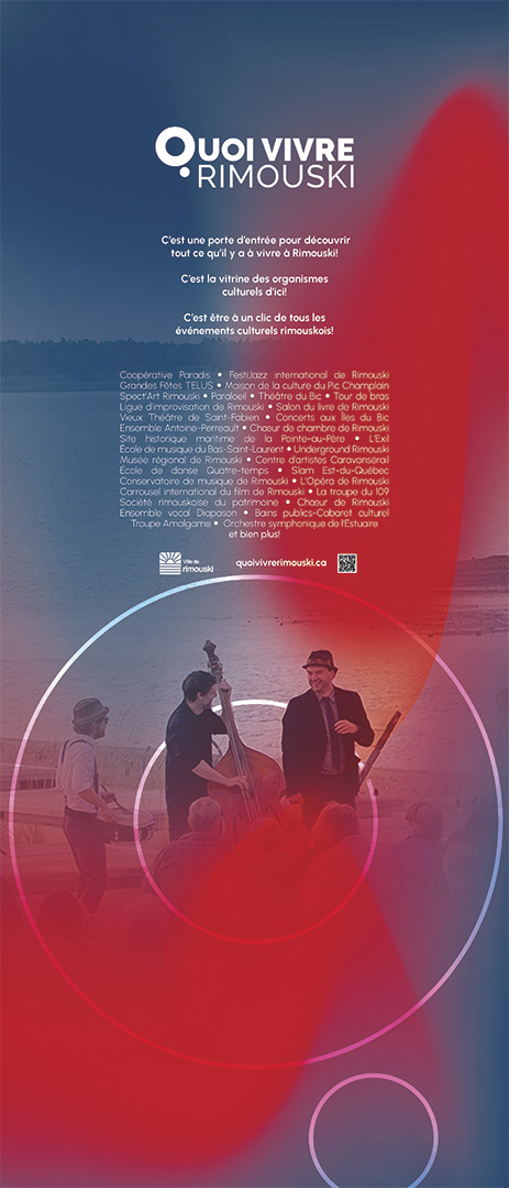 Quoi vivre Rimouski - Colonne Morris 1