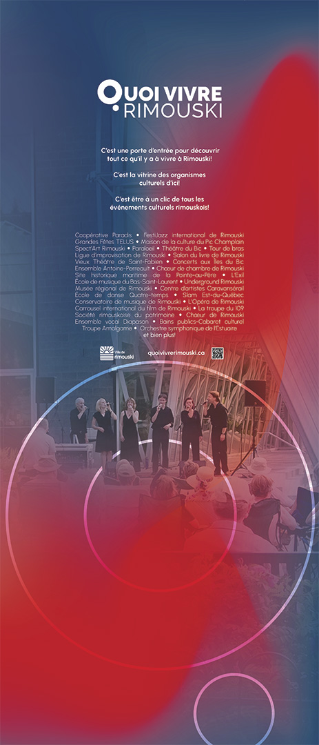 Quoi vivre Rimouski - Colonne Morris 3