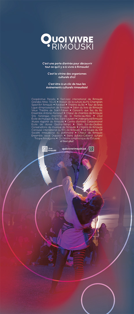 Quoi vivre Rimouski - Colonne Morris 2