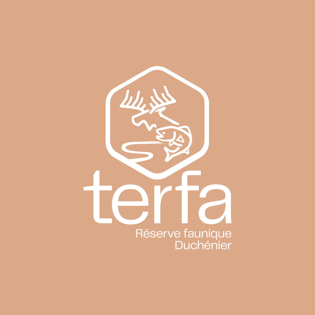 Terfa - identité de marque - logo Réserver faunique Duchénier