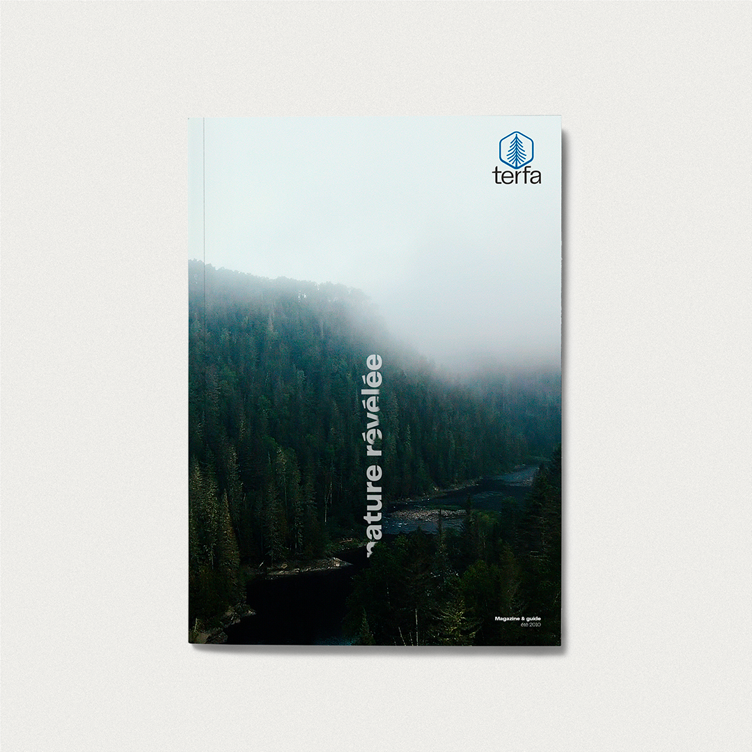 Terfa - identité de marque - magazine